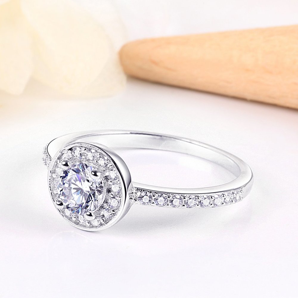 New 925 silver ring for women, size 6-9 - Picture 2 of 8